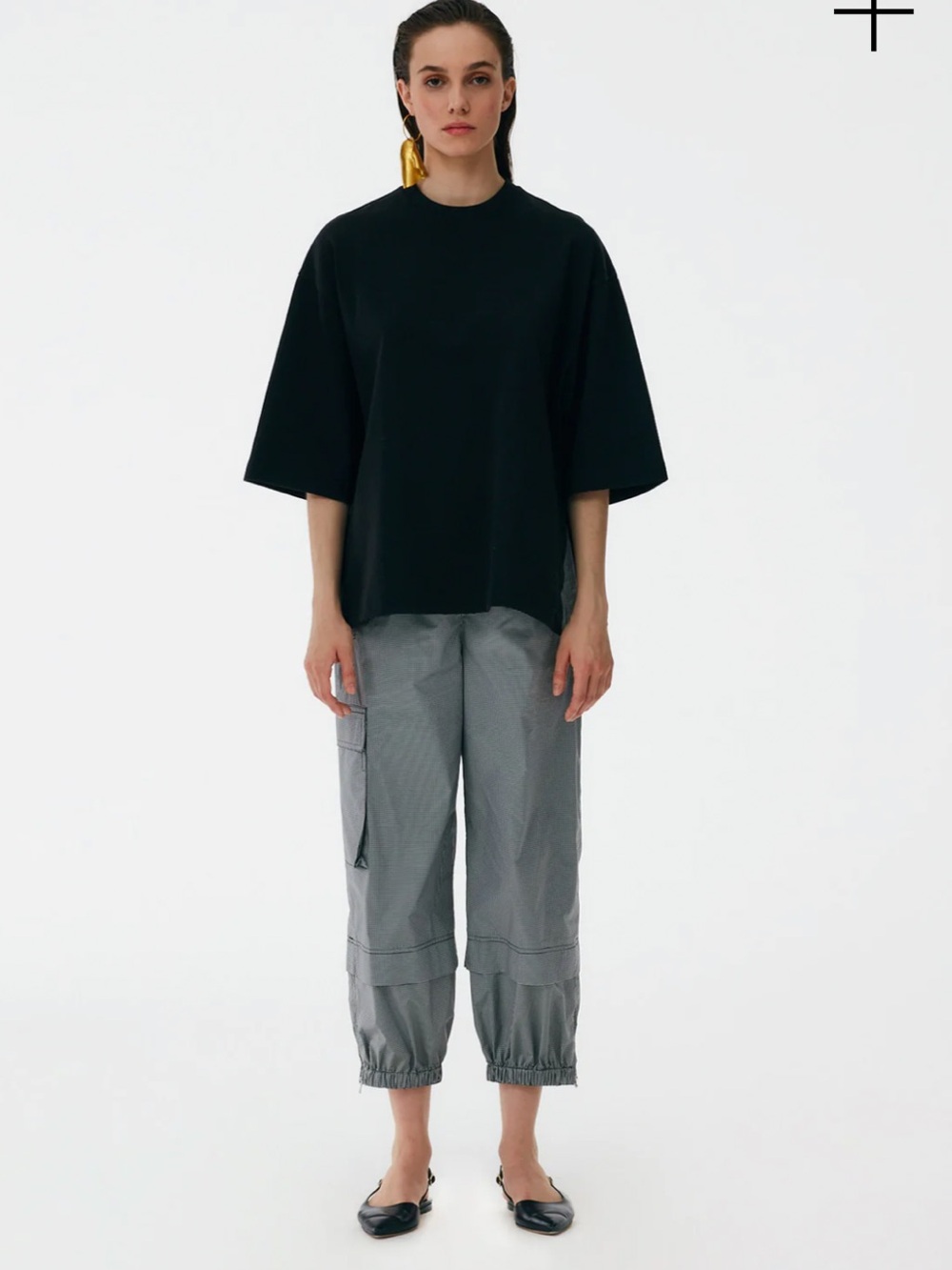 Tibi Menswear Tech Poly Pull On
Jogger